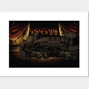 The Phantom Train Of The Opera Posters and Art